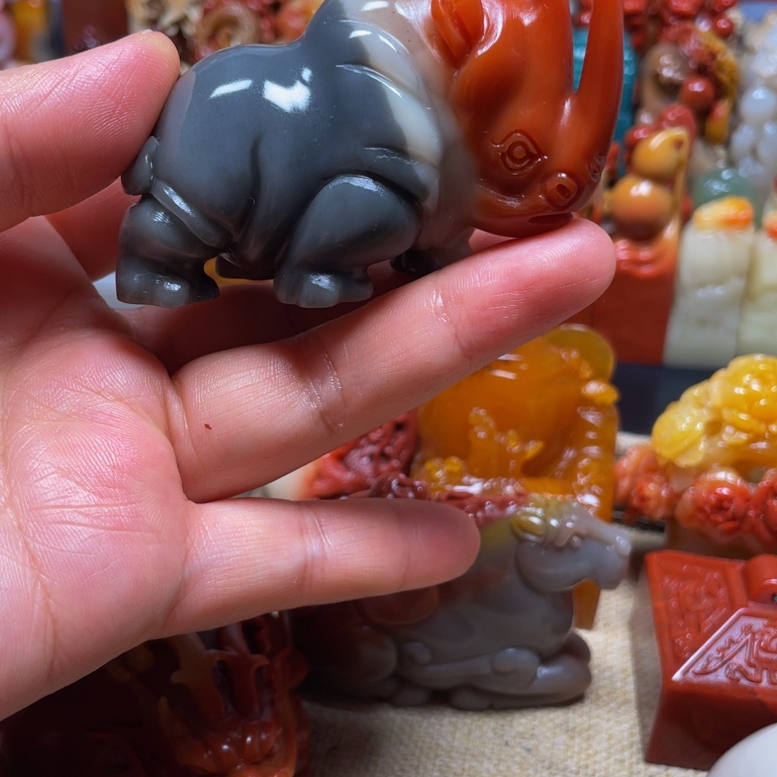 昌化石印石精美寿山