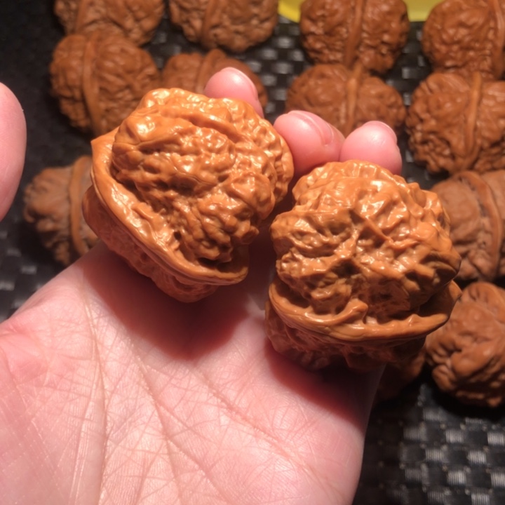 随***浪文玩核桃把件蛤蟆