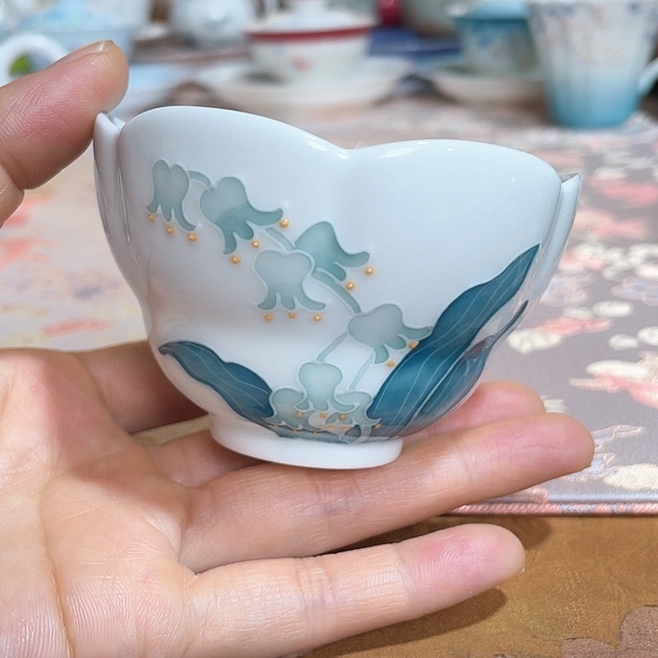 【闪购商品】铃兰幽梦宽口杯哈哈哈哈