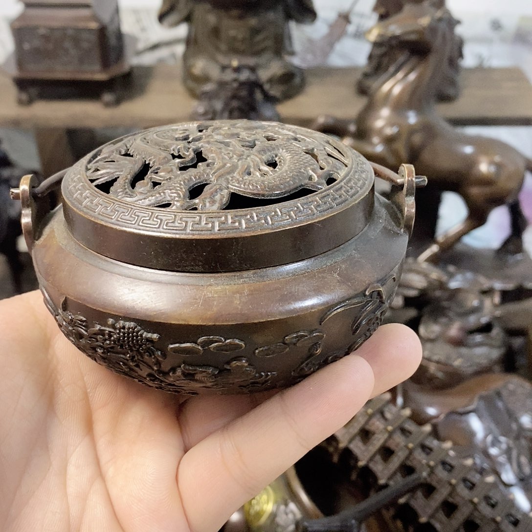 精品文玩铜器摆件