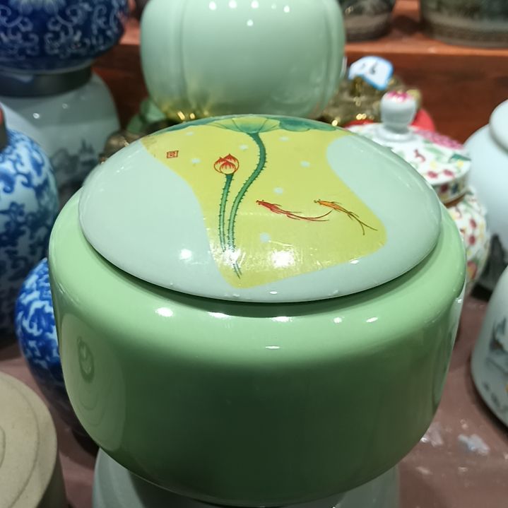 其他陶瓷茶叶罐密封高温