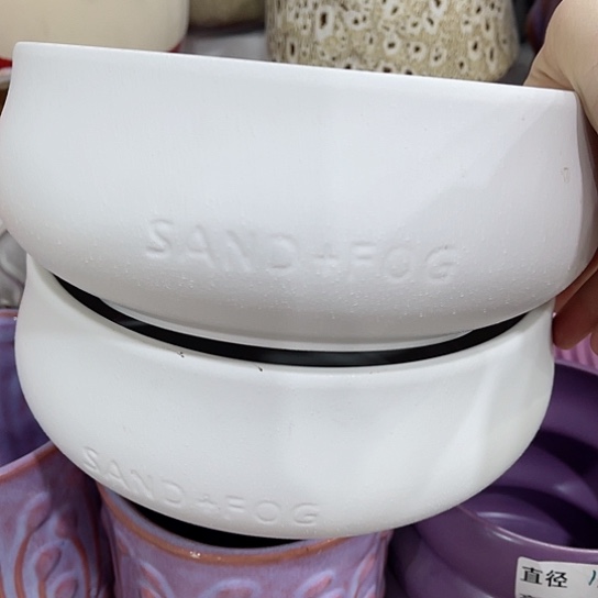 多肉绿植陶瓷花盆9.9包邮，有孔