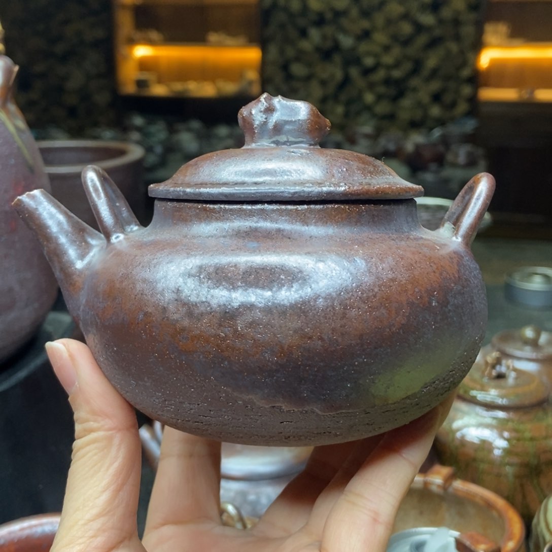 紫砂柴烧紫砂茶具