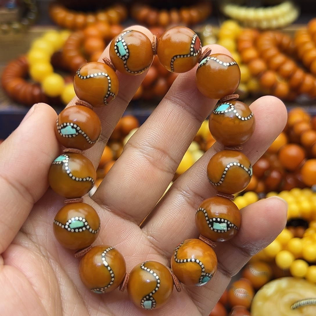 琥珀未镶嵌珠宝奇石