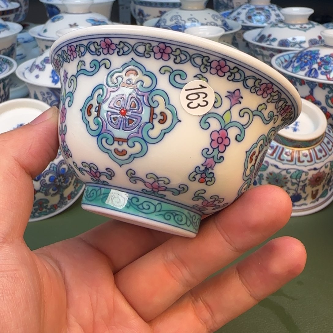 彦祖纯手工手绘茶具163