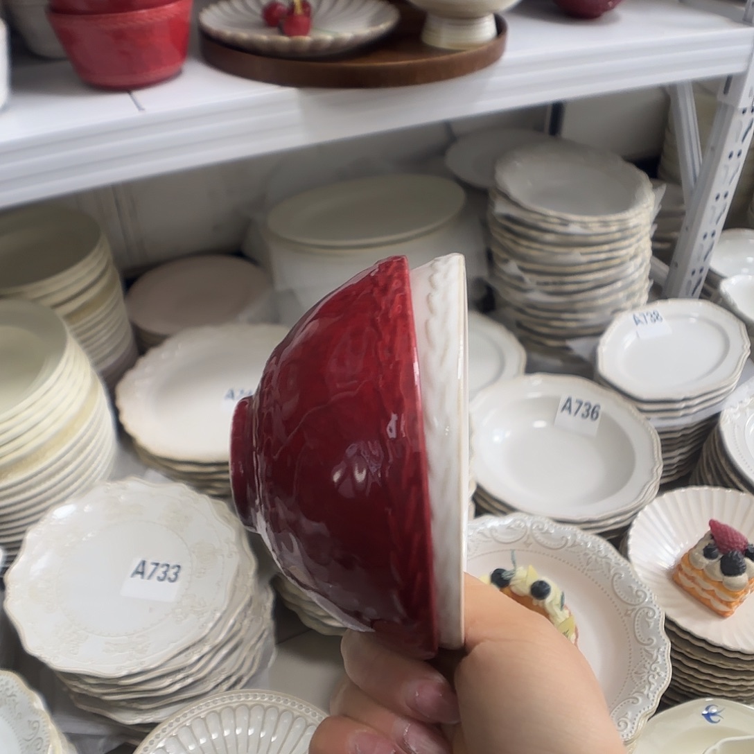 y***n瓷片瑕疵特价陶瓷米饭碗