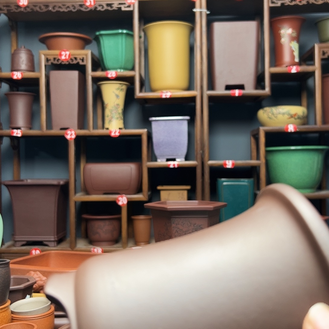 乘***浪紫砂花盆紫砂花盆