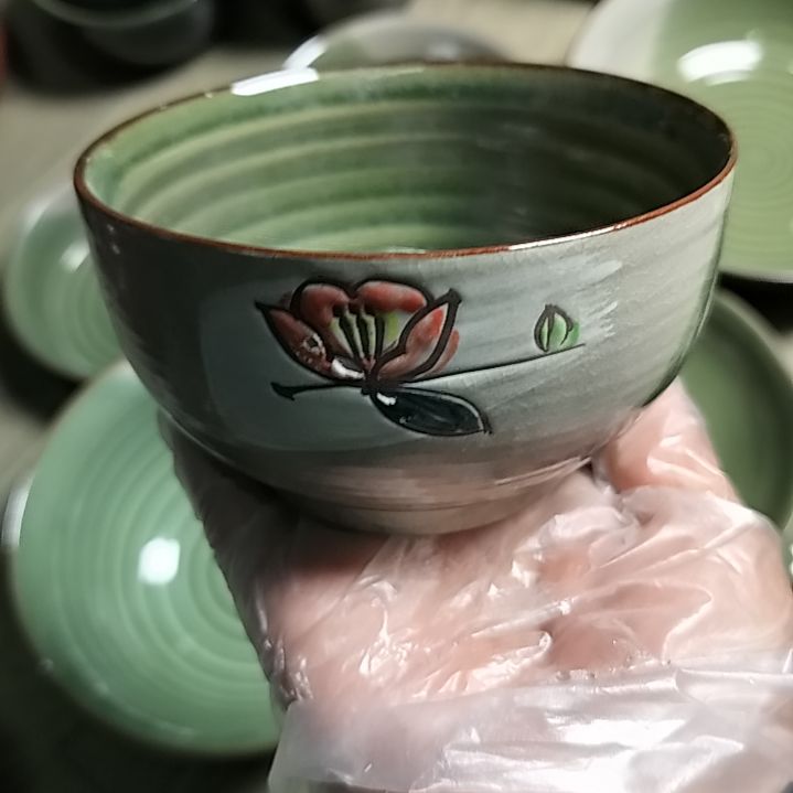 盘瓷片磁州窑五厂杯子壶盘碗