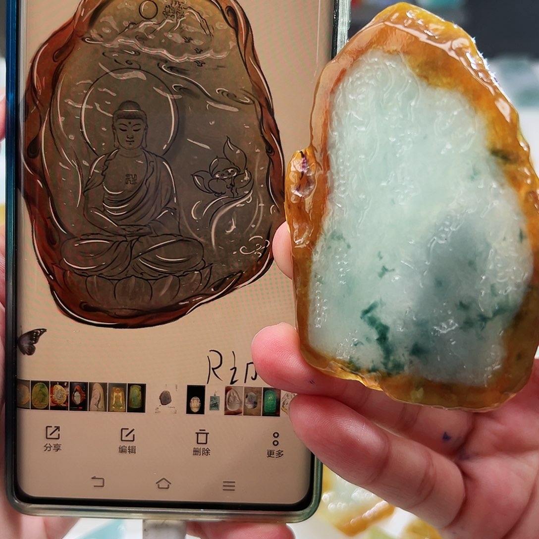 定制翡翠未镶嵌翡翠定制