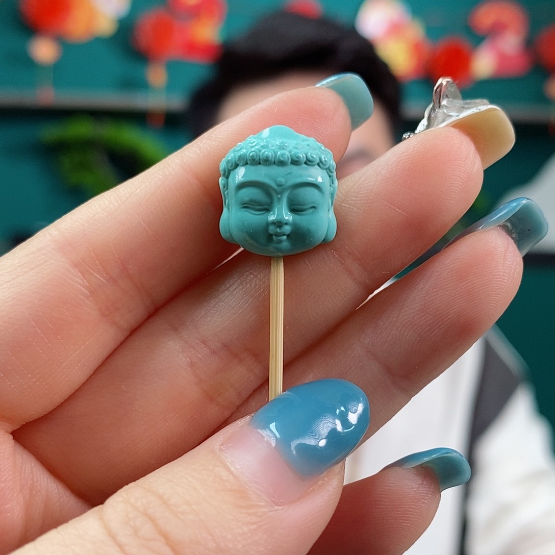 绿松石珠宝奇石未镶嵌