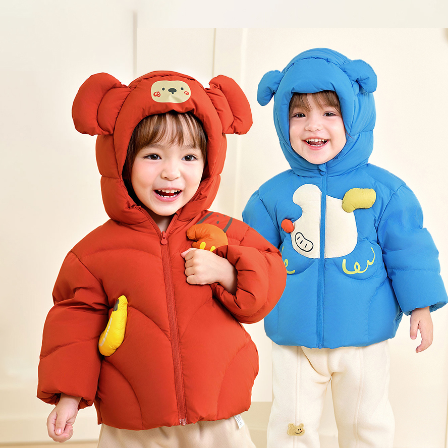 【90绒】新款上新宝宝羽绒服男童女童外套冬季新款童装婴儿加厚上衣