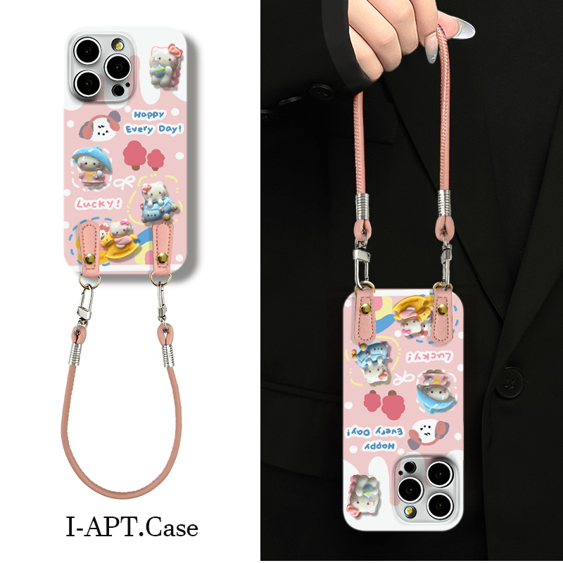 奶油融化小猫英文菲林软壳适用iPhone苹果16手机壳华为oppo小米vi
