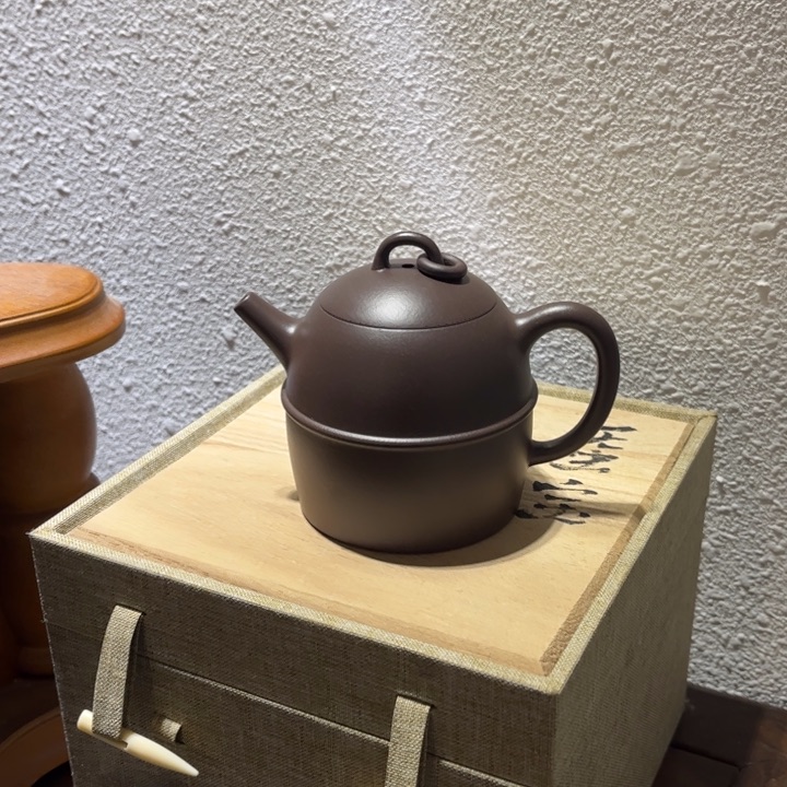 紫砂茶壶浮**露紫砂 原矿泥料