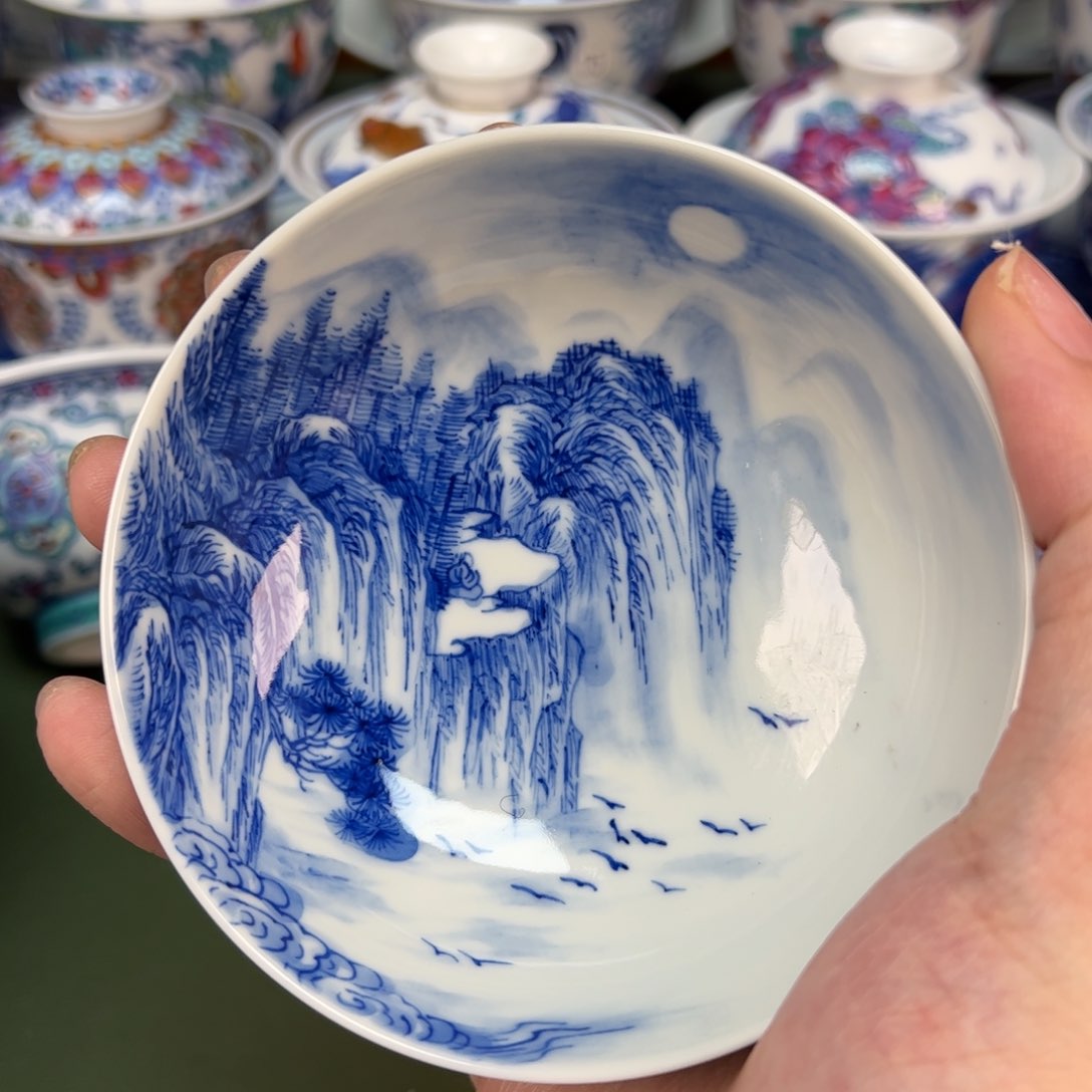 大帅景德镇手工手绘348