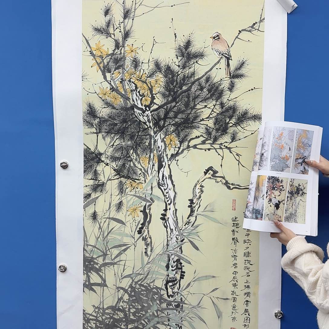 国画多次参加国内外大型