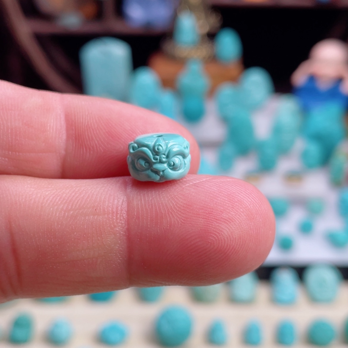 【闪购商品】绿松石吊坠(不含链)未镶嵌