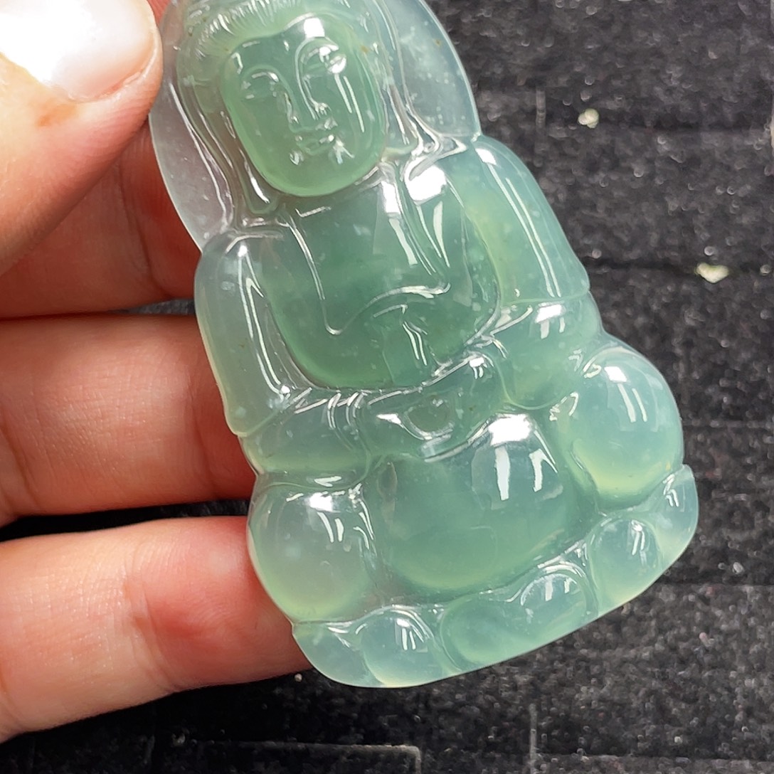 翡翠未镶嵌颈饰5，