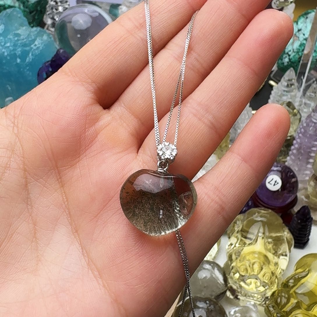 水晶珠宝半成品未镶嵌干**的