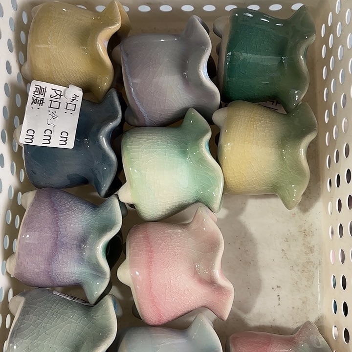 红陶发6个，非完美，介意慎拍