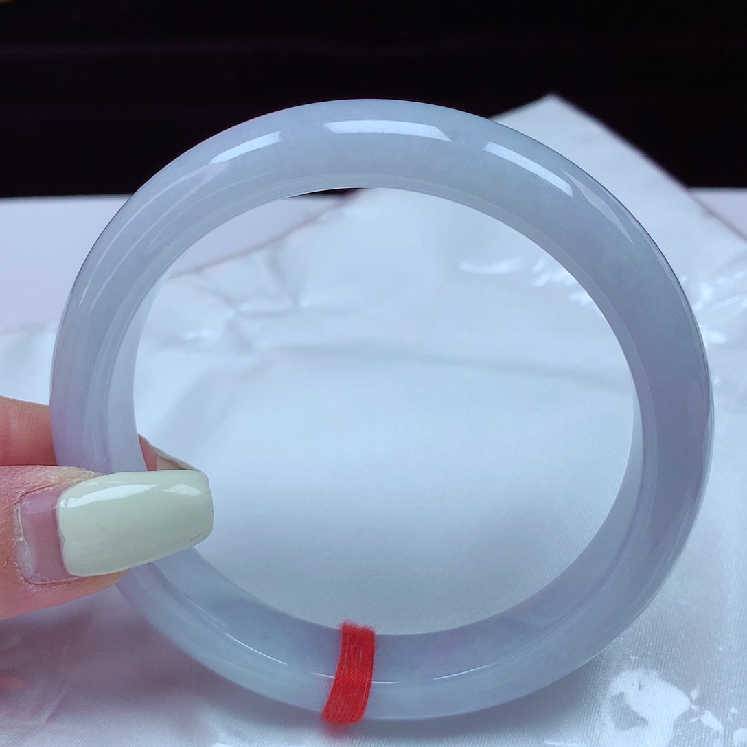 翡翠手镯未镶嵌63-64圈