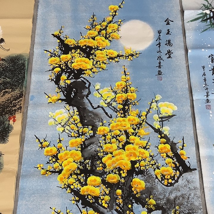 三个张画廊直播间！