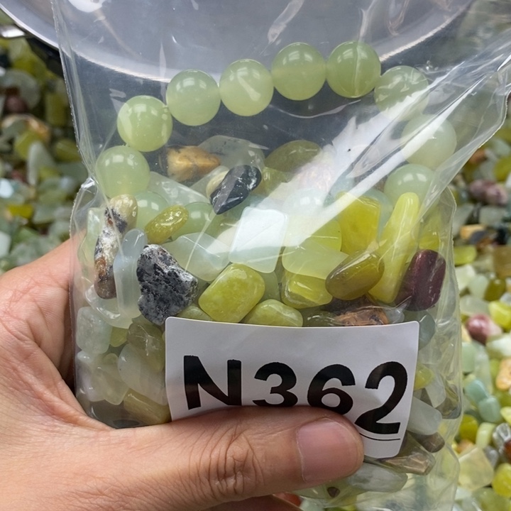 蛇纹石玉未镶嵌鱼缸石