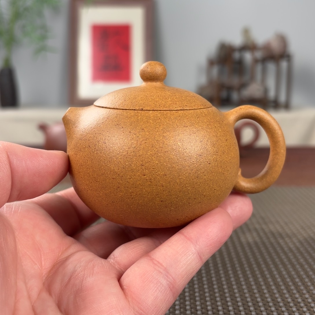 紫砂茶壶黄龙山原矿紫砂壶150