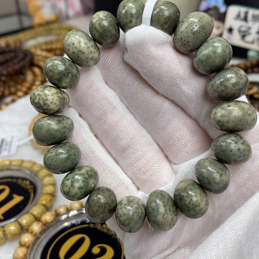 手串星月菩提12.5至15随形珠石玉料