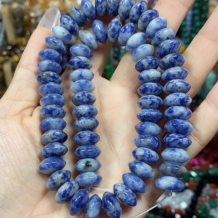 玛瑙/玉髓未镶嵌珠宝半成品天然石飞碟卡12mm