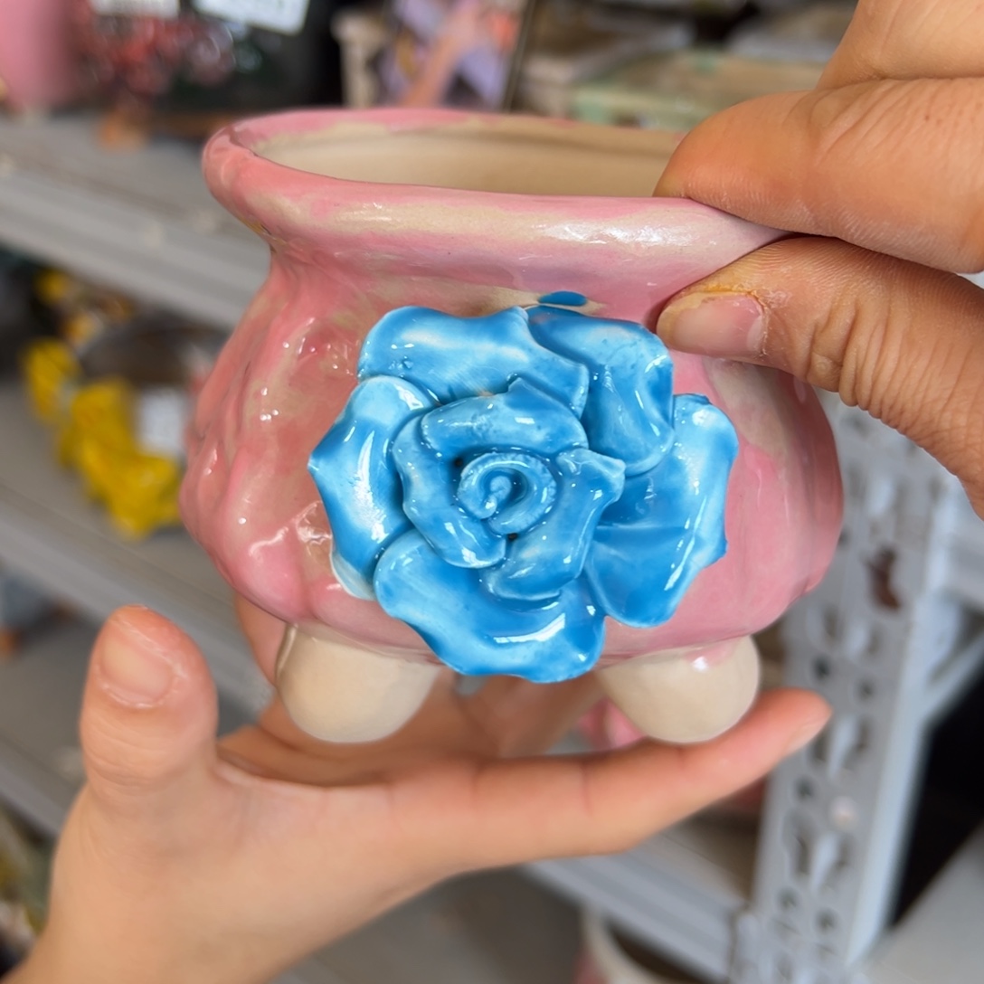 多肉花盆，满20发货爱退款拉黑