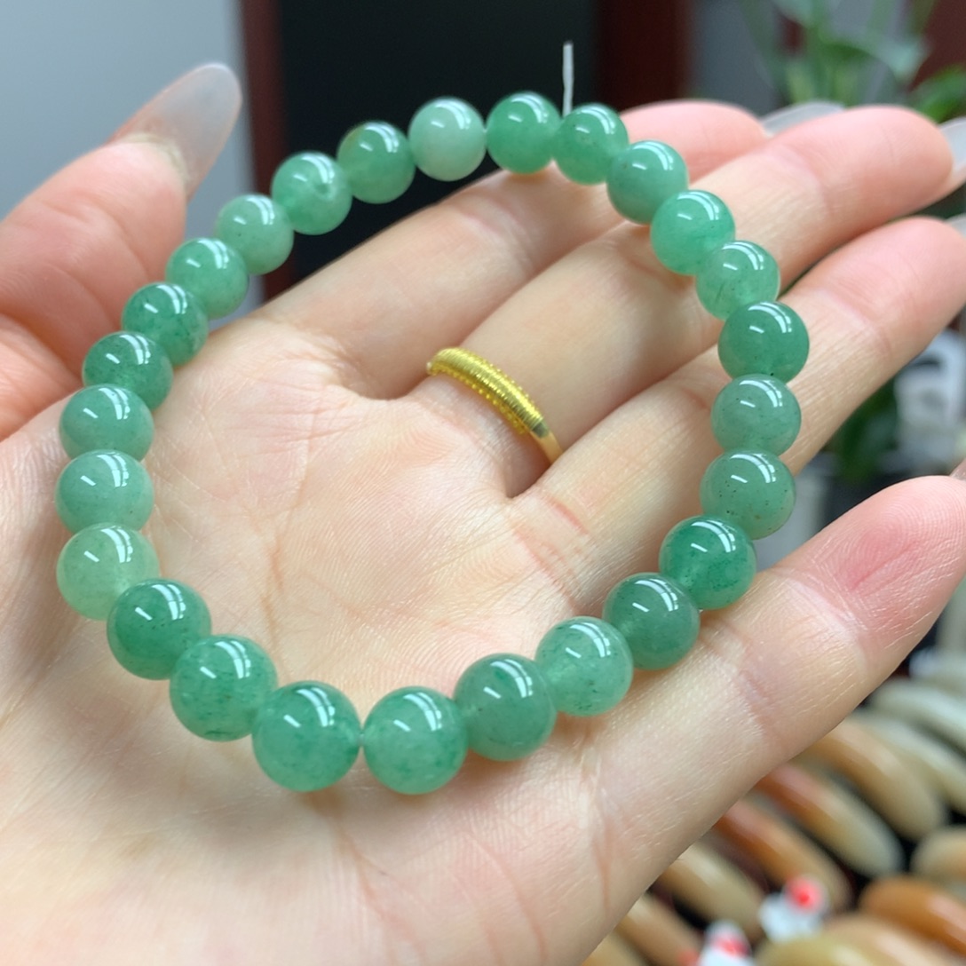 石英质玉未镶嵌串