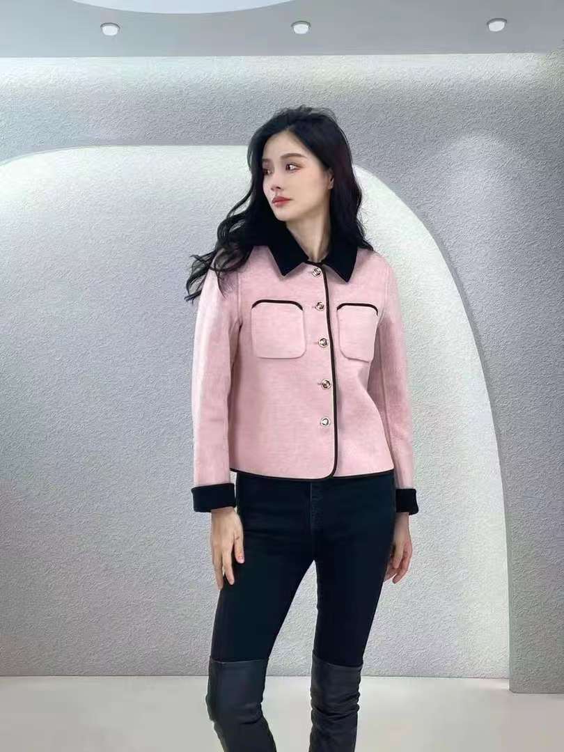 【QX857】2025春季新款小香风设计感大码短外套女宽松百搭