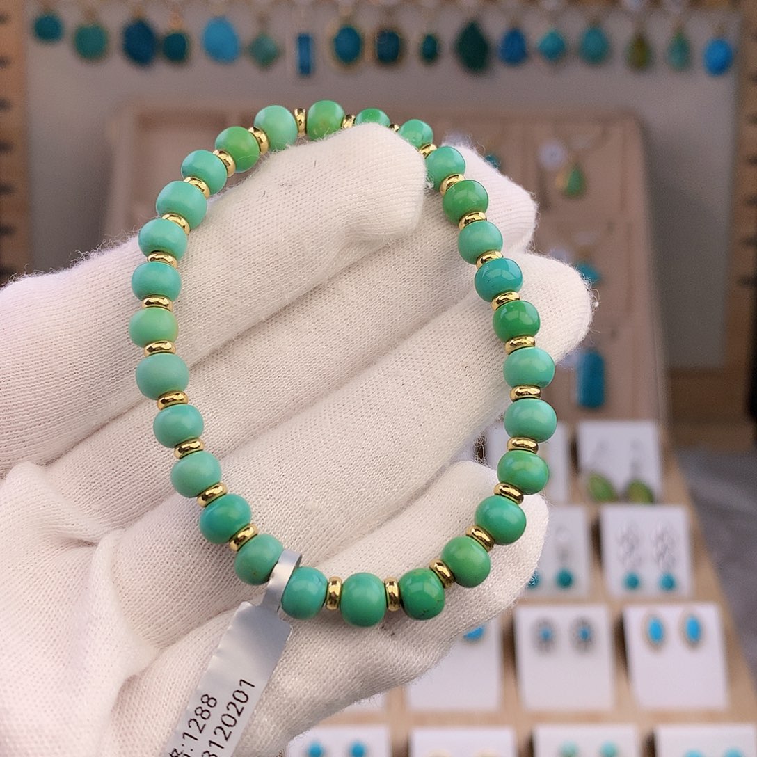 绿松石未镶嵌手链