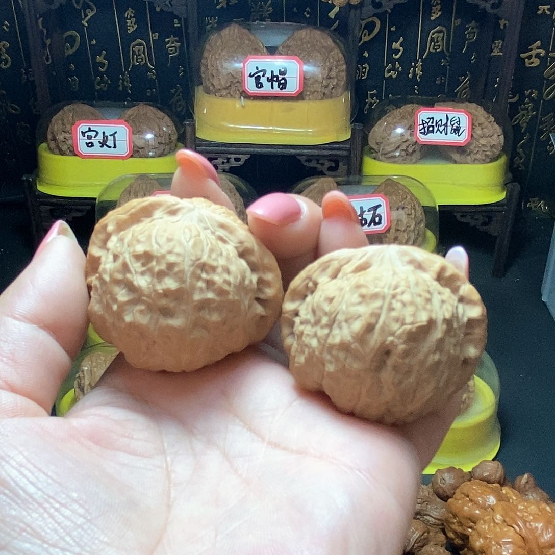文玩核桃把件书*记南瓜墩