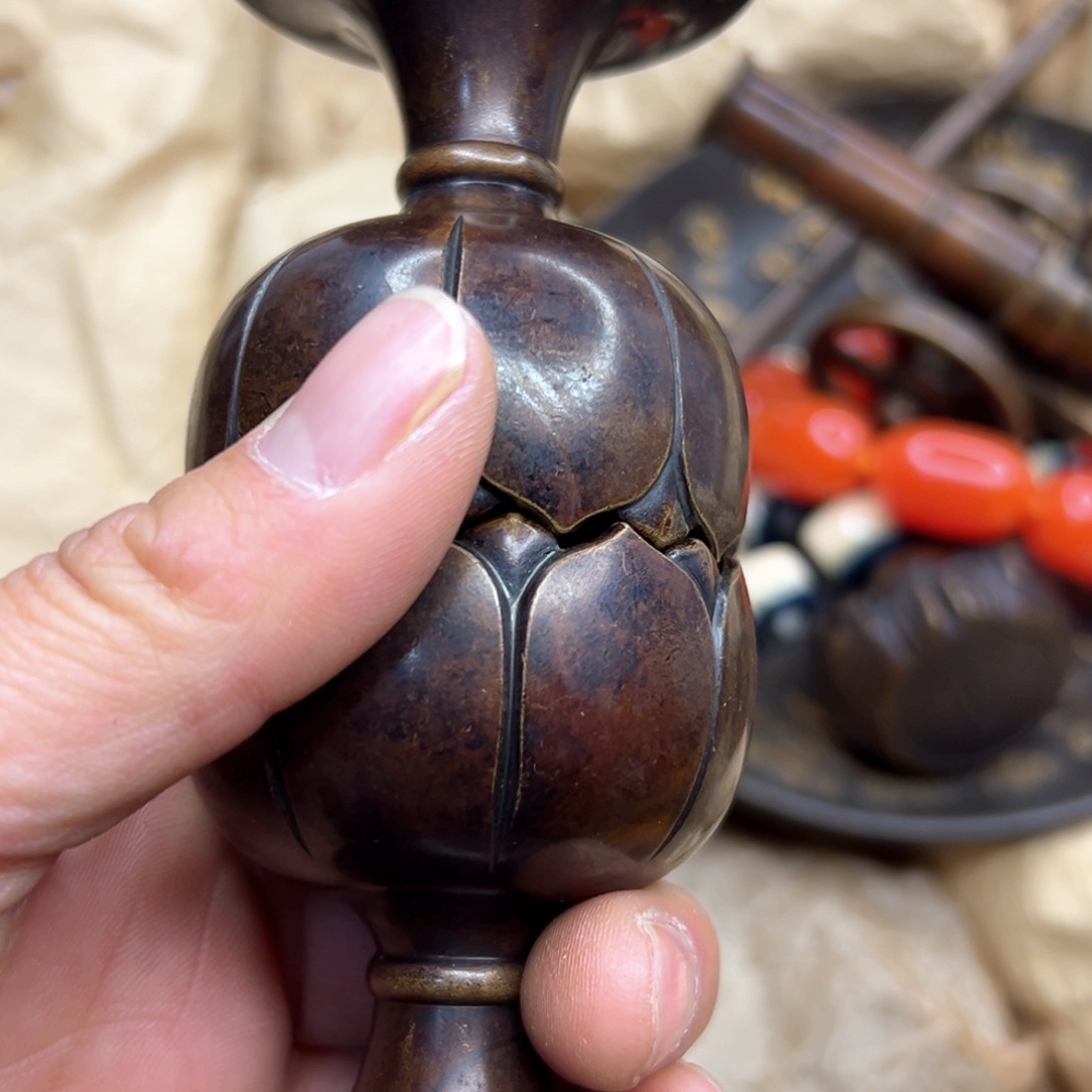 铜摆件欢迎欢迎你