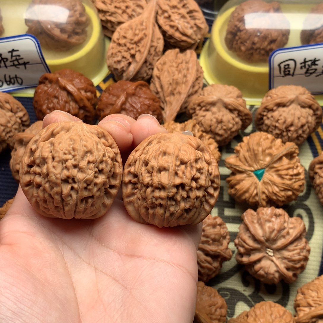文玩核桃吊坠用****3莲花36