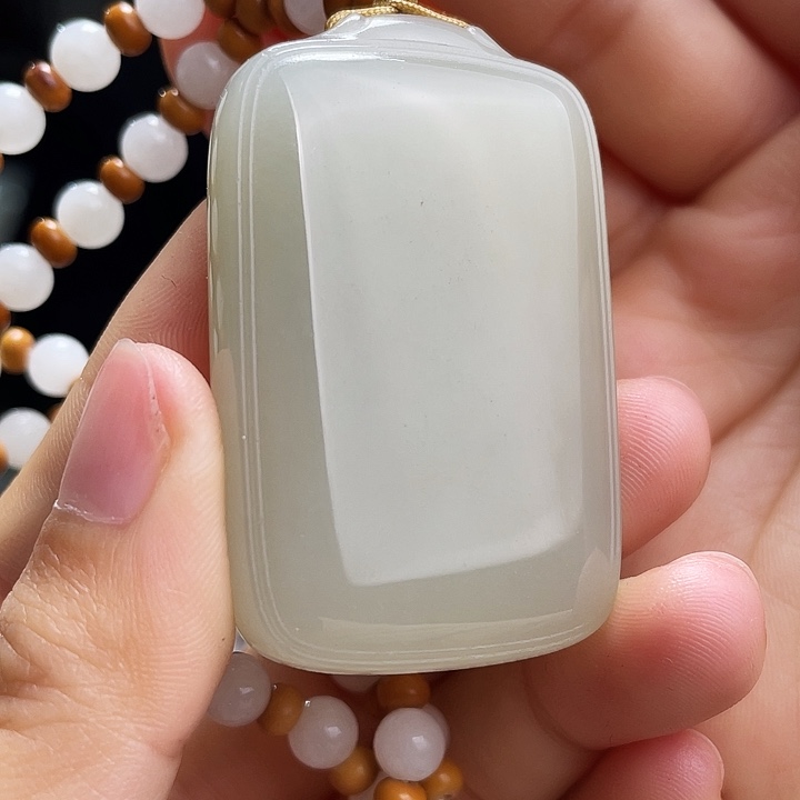 和田玉挂件未镶嵌定制发货