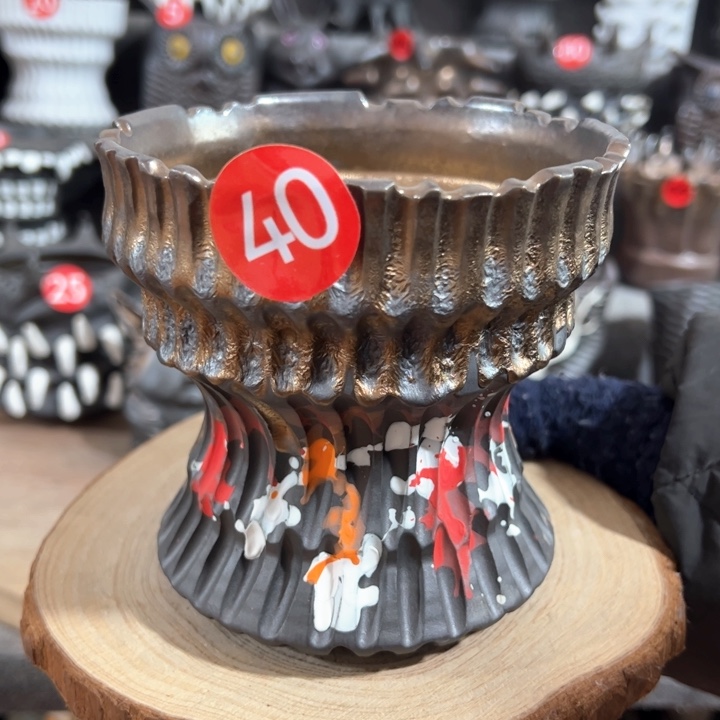 紫砂花盆内口11.5外高12