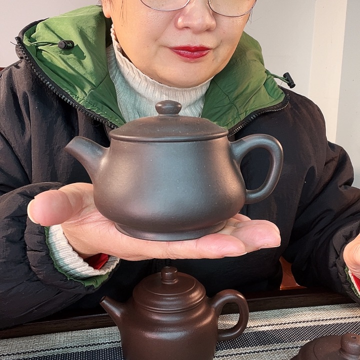 紫泥茶壶作品欣赏