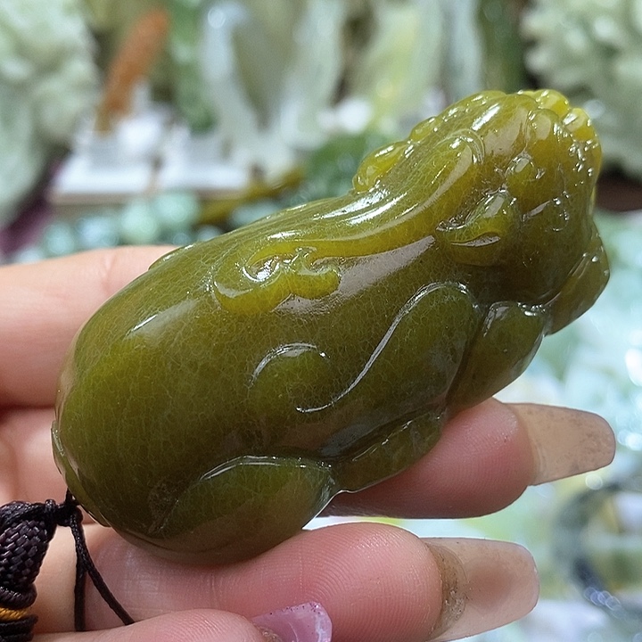 岫玉岫玉手把未镶嵌