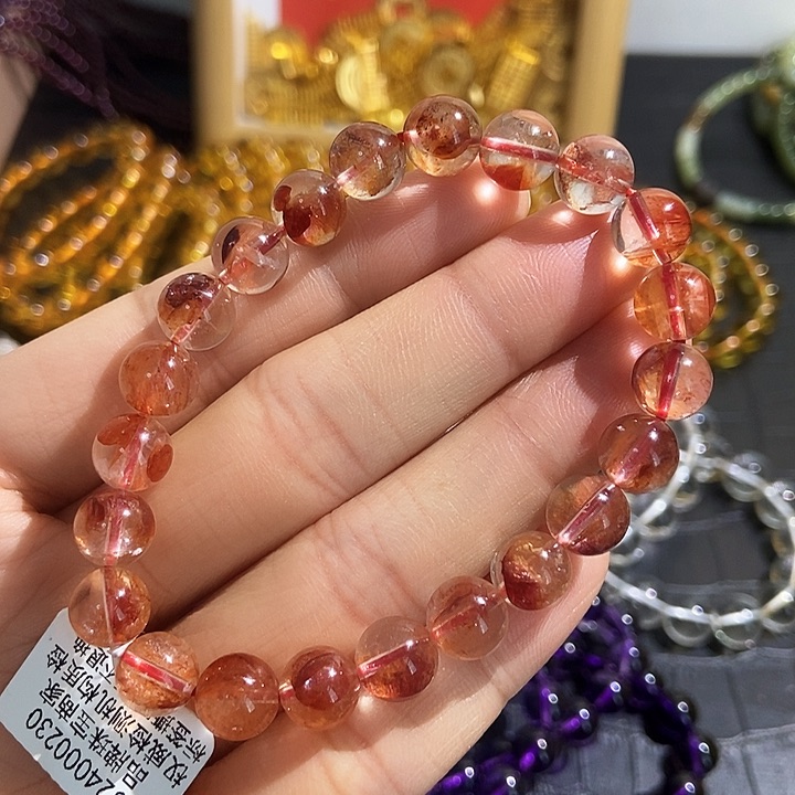 水晶手链未镶嵌胶花8