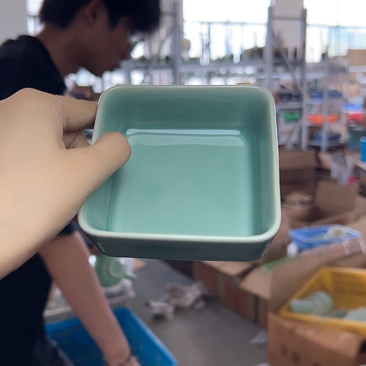 龙泉云间青瓷小米茶器