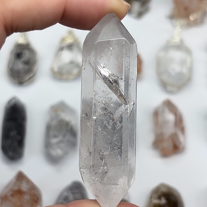 颈饰未镶嵌水晶闪灵钻63mm+