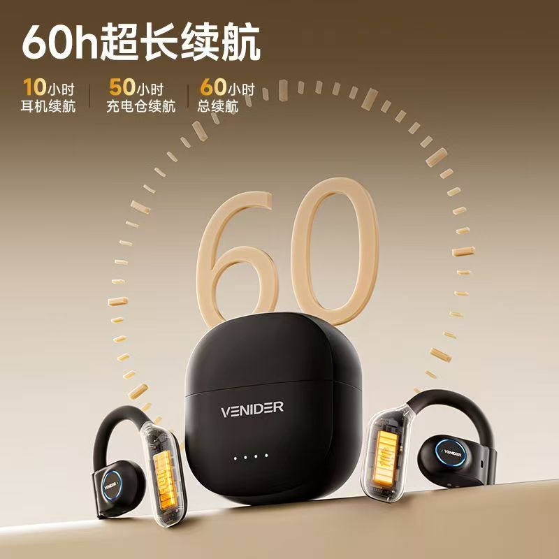 未拆封 唯立德 99新唯立德挂耳式超长待机蓝牙耳机