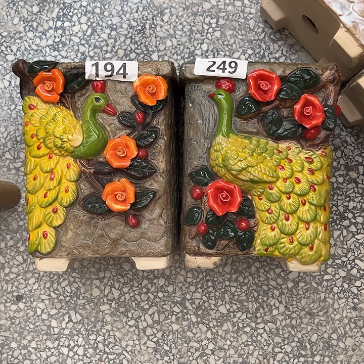 粗陶材质多肉花盆