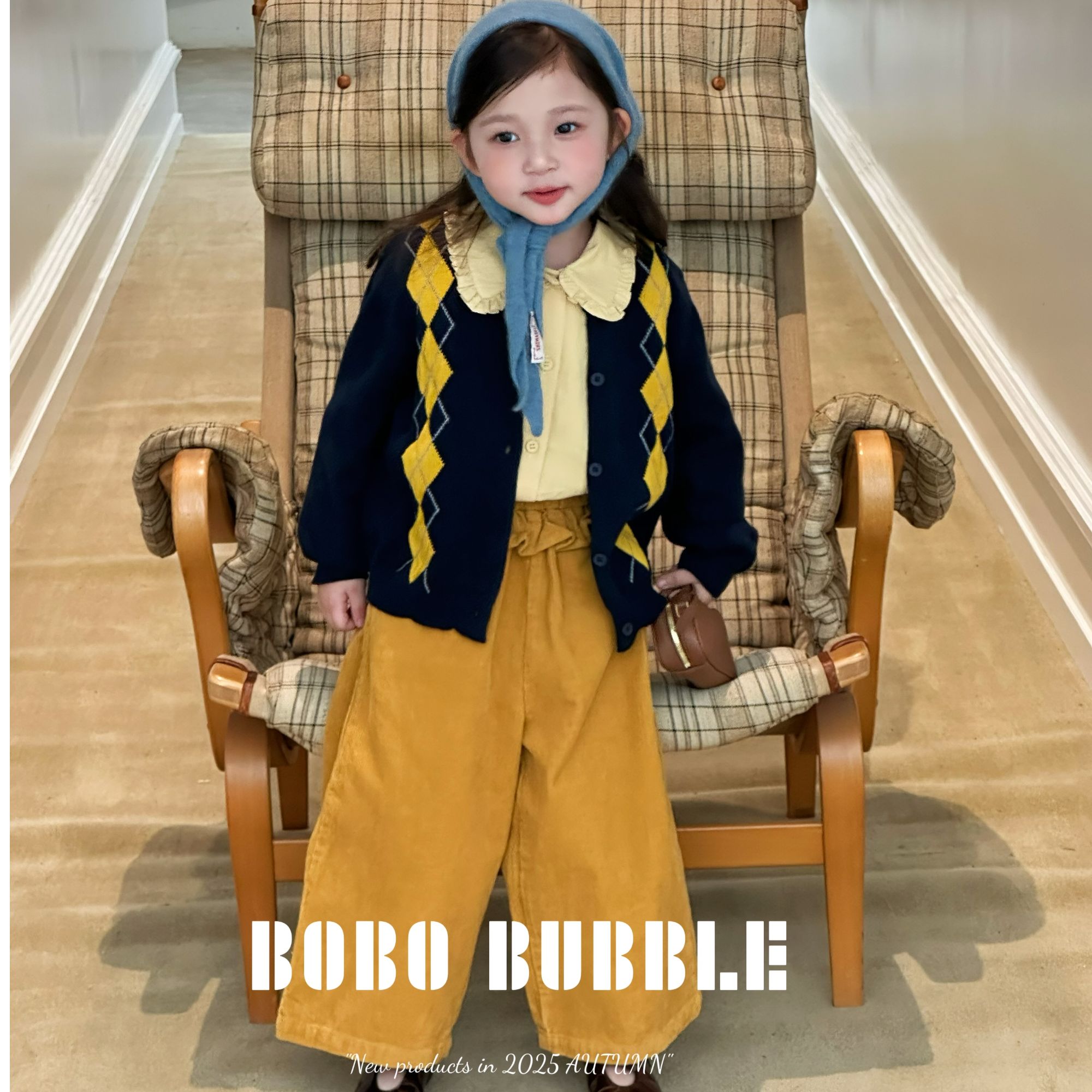 BOBO•25秋~毛衣2006宝蓝色  3-15