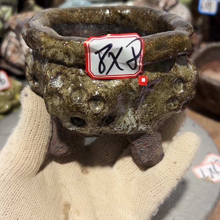 粗陶花盆制作就这样了，