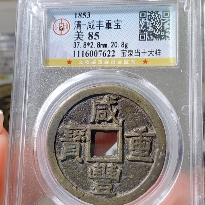 铜5咸丰泉十大样 传世