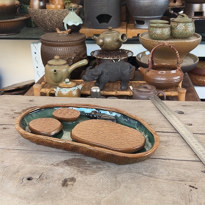 紫砂宜兴紫砂粗陶茶具30