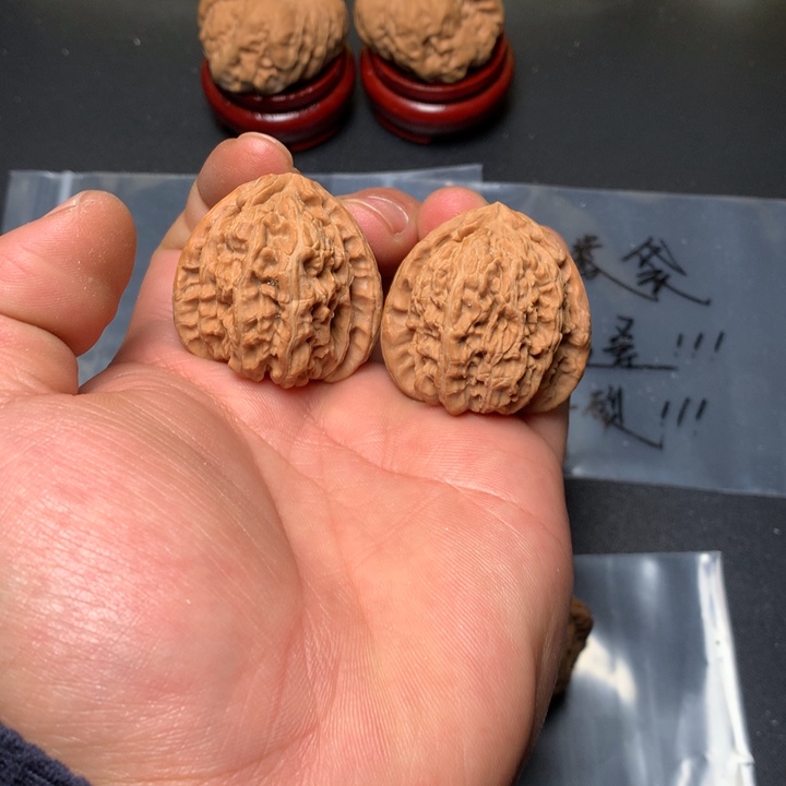 把件文玩核桃37白狮子67